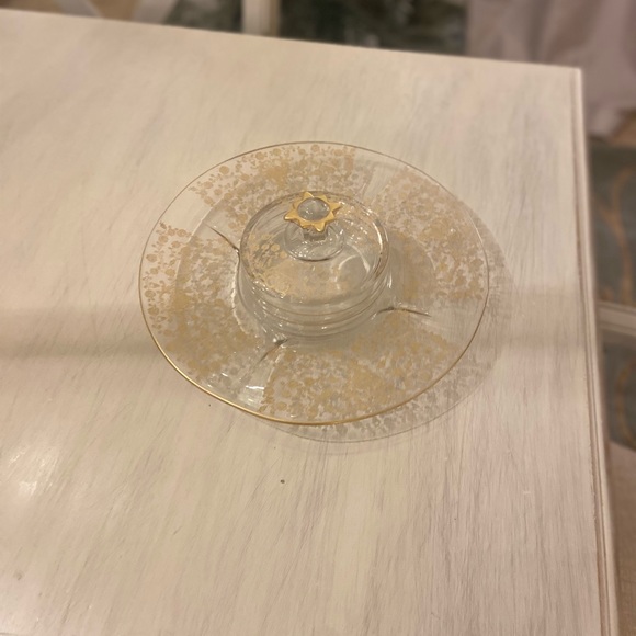 Beautiful Vintage  Paden City Covered Cracker Cheese Platter - Picture 5 of 8